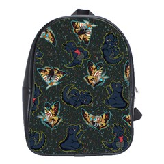 King And Queen School Bag (large) by Mezalola