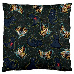 King And Queen Large Cushion Case (one Side)