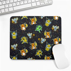 Electric Love  Large Mousepads by Mezalola