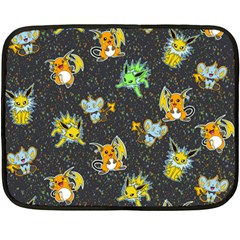 Electric Love  Fleece Blanket (mini) by Mezalola