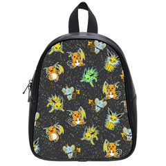 Electric Love  School Bag (small) by Mezalola