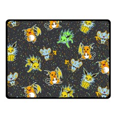 Electric Love  Fleece Blanket (small) by Mezalola