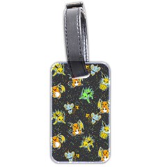 Electric Love  Luggage Tag (two Sides) by Mezalola