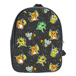 Electric love  School Bag (XL) Front