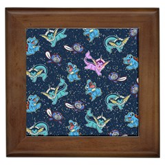 Water Type Framed Tile by Mezalola