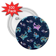 Water Type 2 25  Buttons (100 Pack)  by Mezalola