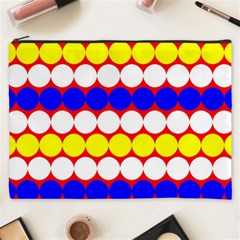 Dots 2 Colours Cosmetic Bag (xxxl) by impacteesstreetwearsix