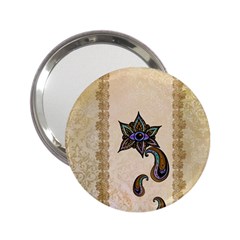 The Fantasy Eye, Mandala Design 2 25  Handbag Mirrors by FantasyWorld7