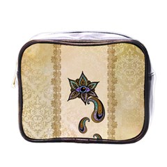 The Fantasy Eye, Mandala Design Mini Toiletries Bag (one Side) by FantasyWorld7