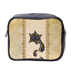 The Fantasy Eye, Mandala Design Mini Toiletries Bag (two Sides) by FantasyWorld7