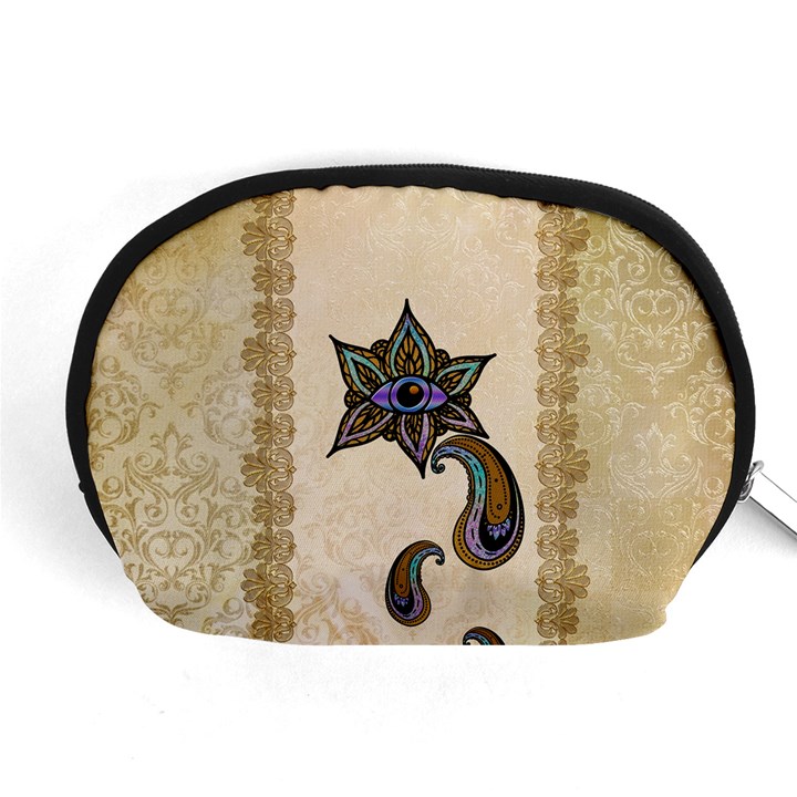 The Fantasy Eye, Mandala Design Accessory Pouch (Medium)