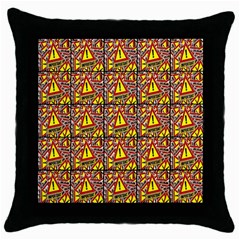 Important Throw Pillow Case (black) by ArtworkByPatrick