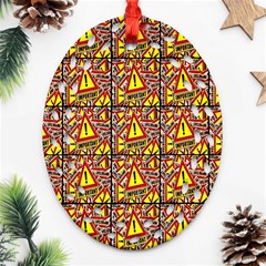 Important Oval Filigree Ornament (two Sides) by ArtworkByPatrick