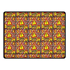 Important Double Sided Fleece Blanket (small)  by ArtworkByPatrick