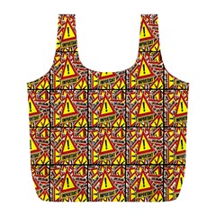 Important Full Print Recycle Bag (l) by ArtworkByPatrick