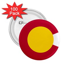 Colorado State Flag Symbol 2 25  Buttons (100 Pack)  by FlagGallery