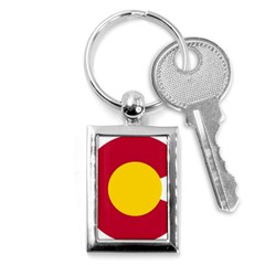 Colorado State Flag Symbol Key Chain (rectangle) by FlagGallery