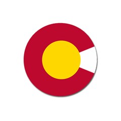 Colorado State Flag Symbol Magnet 3  (round) by FlagGallery