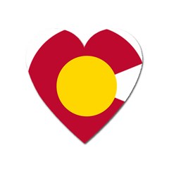 Colorado State Flag Symbol Heart Magnet by FlagGallery