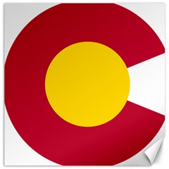 Colorado State Flag Symbol Canvas 12  X 12  by FlagGallery