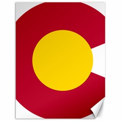 Colorado State Flag Symbol Canvas 18  X 24  by FlagGallery