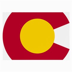 Colorado State Flag Symbol Large Glasses Cloth by FlagGallery