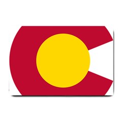 Colorado State Flag Symbol Small Doormat  by FlagGallery