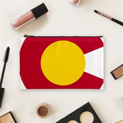 Colorado State Flag Symbol Cosmetic Bag (medium) by FlagGallery