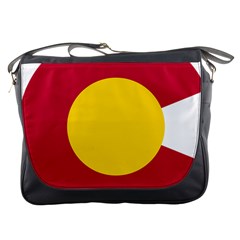 Colorado State Flag Symbol Messenger Bag by FlagGallery