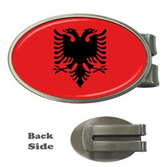 Albania Flag Money Clips (oval)  by FlagGallery