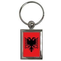 Albania Flag Key Chain (rectangle) by FlagGallery