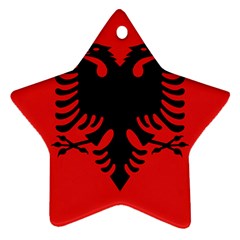 Albania Flag Star Ornament (two Sides) by FlagGallery