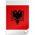 Albania Flag Canvas 24  x 36  23.35 x34.74  Canvas - 1