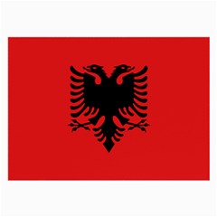 Albania Flag Large Glasses Cloth (2 Sides) by FlagGallery