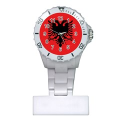 Albania Flag Plastic Nurses Watch by FlagGallery