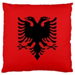 Albania Flag Large Flano Cushion Case (One Side) Front