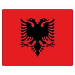 Albania Flag Double Sided Flano Blanket (medium)  by FlagGallery