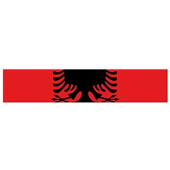 Albania Flag Small Flano Scarf by FlagGallery