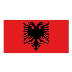 Albania Flag Satin Shawl by FlagGallery