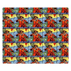 Sea Raider Double Sided Flano Blanket (small)  by ArtworkByPatrick