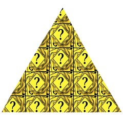 Questions Wooden Puzzle Triangle