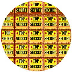 Top Secret Wooden Puzzle Round