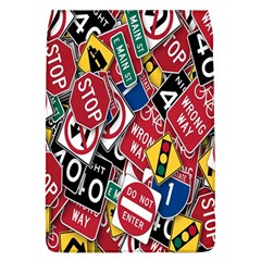 Road Signs Removable Flap Cover (l) by ArtworkByPatrick