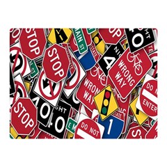 Road Signs Double Sided Flano Blanket (mini)  by ArtworkByPatrick