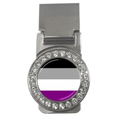 Asexual Pride Flag Lgbtq Money Clips (cz)  by lgbtnation