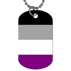 Asexual Pride Flag Lgbtq Dog Tag (two Sides) by lgbtnation