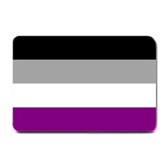 Asexual Pride Flag Lgbtq Small Doormat  by lgbtnation