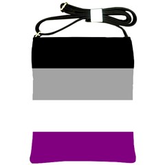 Asexual Pride Flag Lgbtq Shoulder Sling Bag by lgbtnation