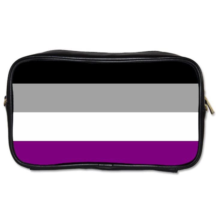 Asexual Pride Flag LGBTQ Toiletries Bag (Two Sides)