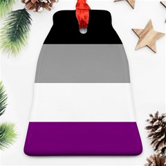 Asexual Pride Flag Lgbtq Bell Ornament (two Sides) by lgbtnation